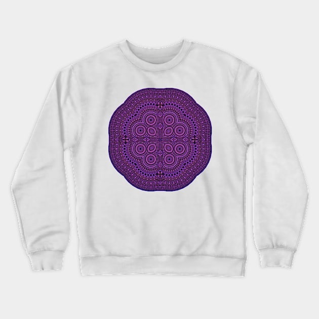 Purple Wonder Crewneck Sweatshirt by lyle58